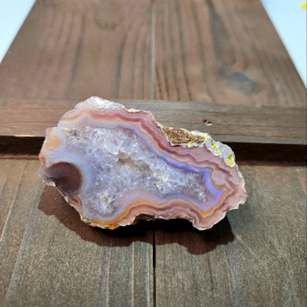 Laguna Lace Crystal Agate Mexico - Picture 1 of 10